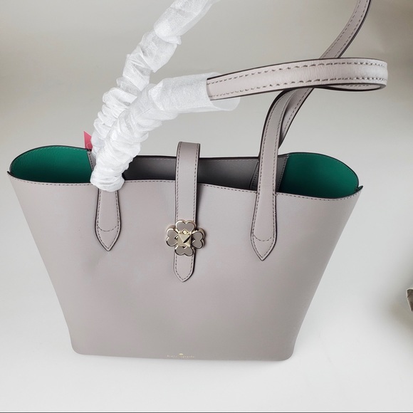 Kate Spade Kaci Small Tote in Soft Taupe NWT - Picture 5 of 9